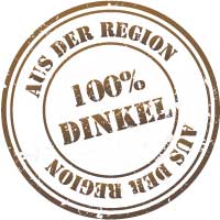 100 Prozent Dinkelmehl aus der Region